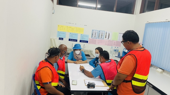 ไฟล์แนบ การประปาส่วนภูมิภาคสาขาไชยาลงพื้นที่ร่วมกันทำ Step test เพื่อค้นหาน้ำสูญเสีย ในพื้นที่หน่วยบริการท่าชนะ อ.ท่าชนะ จ.สุราษฎร์ธานี การลงพื้นที่ในครั้งนี้เพื่อเดินหน้าตามแผนการบริหารจัดการน้ำสูญเสีย (DMA) ตามยุทธศาสตร์การดำเนินงานของ กปภ. และลดปัญหาข้อร้องเรียนที่เกิดขึ้นกับสาขา