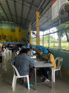 ไฟล์แนบ การประปาส่วนภูมิภาคสาขาระโนด สนับสนุนน้ำดื่มตราสัญลักษณ์ ให้กับโรงพยาบาลส่งเสริมสุขภาพตำบลตะเครียะ