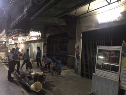 ไฟล์แนบ การประปาส่วนภูมิสาขาจันดี ลงพื้นที่เดินสำรวจหาท่อแตก-ท่อรั่ว