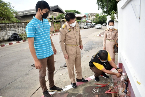 ไฟล์แนบ กปภ.สาขาอุบลราชธานี สนับสนุนน้ำดื่ม งานประเพณีทอดผ้ากฐินและผ้าป่า