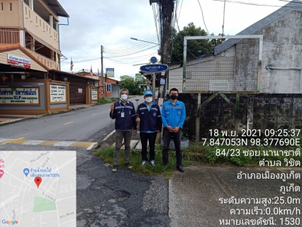 ไฟล์แนบ กปภ.สาขาภูเก็ต ลงพื้นที่บริเวณหมู่บ้านอิราวดี 1 ซอยนานาชาติ ต.วิชิต อ.เมืองภูเก็ต จ.ภูเก็ต ค้นหาท่อแตกท่อรั่วเพื่อลดน้ำสูญเสียตามแผนการบริหารจัดการน้ำสูญเสีย (DMA)