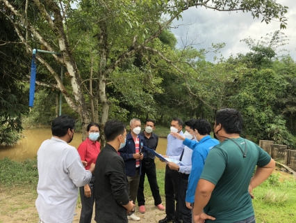 ไฟล์แนบ การประปาส่วนภูมิภาคเขต 4 ร่วมกับการประปาส่วนภูมิภาคสาขากระบี่ ลงสำรวจพื้นที่ เพื่อสำรวจวางแผนออกแบบโครงการก่อสร้างระบบผลิต กปภ.สาขากระบี่ แหล่งน้ำคลองอินทนิน ต.โคกยาง อ.เหนือคลอง จ.กระบี่