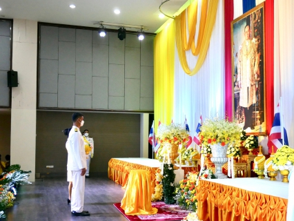 ไฟล์แนบ การประปาส่วนภูมิภาคสาขากระบี่ ร่วมพิธีวางพานพุ่มดอกไม้และถวายบังคม เนื่องในวันคล้ายวันพระบรมราชสมภพของ พระบาทสมเด็จพระบรมชนกาธิเบศร มหาภูมิพลอดุลยเดชมหาราช บรมนาถบพิตร วันชาติ และวันพ่อแห่งชาติ 