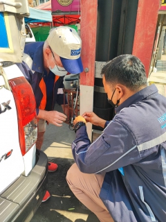 ไฟล์แนบ กปภ.สาขารังสิต(พ) ร่วมกับ บริษัทไพร์มโฟลว์ จำกัด ในการติดตั้งเครื่อง EUREKA 3 เพื่อหาจุดแตกรั่วของแนวท่อ HDPE ขนาด 1,000 มม.