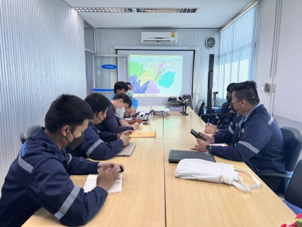 ไฟล์แนบ กปภ.สาขาสมุทรสงคราม ร่วมประชุมวางแผนการเดินหาท่อแตก/รั่วเชิง (ALC) และเปลี่ยนมาตรตายเพื่อลดน้ำสูญเสีย