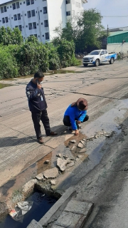 ไฟล์แนบ กปภ.สาขาสมุทรสาคร ลงพื้นที่สำรวจหาท่อแตกรั่ว แก้ไขปัญหาน้ำไหลอ่อนอย่างเร่งด่วน