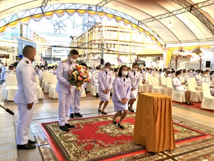 ไฟล์แนบ กปภ.เขต ๑ ร่วมพิธีวางพานพุ่มถวายราชสักการะพระบรมราชานุสาวรีย์ สมเด็จพระเจ้าตากสินมหาราช เนื่องในวันคล้ายวันปราบดาภิเษก