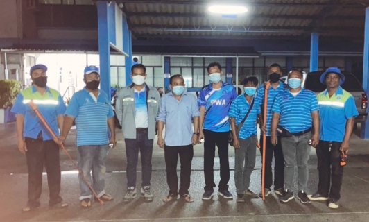 ไฟล์แนบ การประปาส่วนภูมิภาคสาขาทุ่งสง ลงพื้นที่ ร่วมกันทำ step test ค้นหาท่อแตกรั่ว ลดน้ำสูญเสีย แสดงความใส่ใจในการให้บริการ สร้างความมั่นใจแก่ลูกค้า