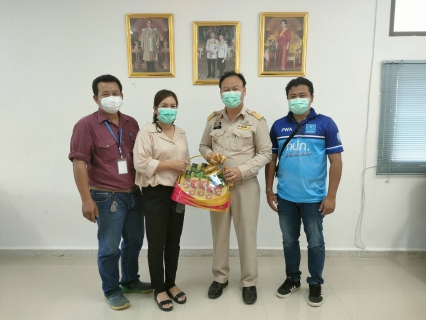 ไฟล์แนบ กปภ.สาขาเลาขวัญ พร้อมหัวหน้างานส่วนราชการเข้าพบนายอำเภอเลาขวัญ ณ.ที่ว่าการอำเภอเลาขวัญ  จ.กาญจนบุรี เพื่อสวัสดีปีใหม่และขอคำอวยพรในวาระดิถีขึ้นปีใหม่ประจำปี 2565