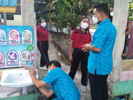 ไฟล์แนบ กปภ.สาขาหาดใหญ่ (พ) ลงพื้นที่ตรวจเยี่ยมโรงเรียนวัดบางศาลา เพื่อติดตามผลความพึงพอใจหลังการใช้บริการน้ำประปา