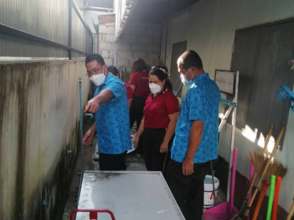 ไฟล์แนบ กปภ.สาขาหาดใหญ่ (พ) ลงพื้นที่ตรวจเยี่ยมโรงเรียนวัดบางศาลา เพื่อติดตามผลความพึงพอใจหลังการใช้บริการน้ำประปา