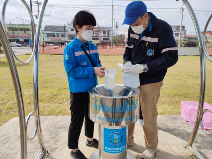 ไฟล์แนบ การประปาส่วนภูมิภาคสาขาท่าแซะ ลงพื้นที่ตรวจประเมินคุณภาพน้ำประปา ตั้งแต่ระบบผลิตจนถึงระบบจ่าย โดยส่งตัวอย่างน้ำประปาไปตรวจสอบ ณ ศูนย์ห้องปฏิบัติการกรมอนามัย กระทรวงสาธารณสุข