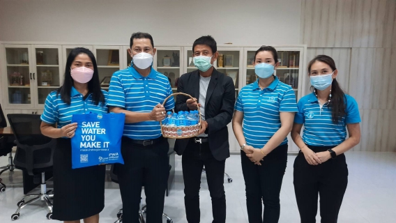 ไฟล์แนบ กปภ.สาขาภูเก็ต ลงพื้นที่พบผู้ใช้น้ำรายใหญ่ ภายใต้กิจกรรม มุ่งมั่นเพื่อปวงชน เติมใจให้กัน