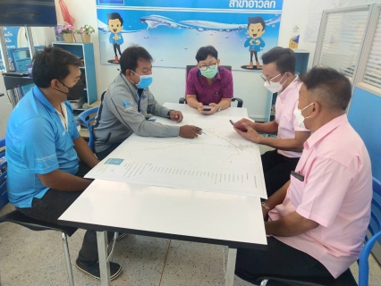 ไฟล์แนบ การประปาส่วนภูมิภาคสาขาอ่าวลึก ร่วมวางแผนกับสำนักงานเทศบาลตำบลอ่าวลึกใต้ เรื่องการวางท่อขยายเขตน้ำประปา