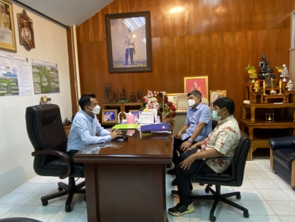 ไฟล์แนบ การประปาส่วนภูมิภาคสาขาชุมพรร่วมพบปะพูดคุย กับ นายนพดล มีวิเศษ ผู้อำนวยการโครงการชลประทานชุมพร เพื่อหาแนวทางบริหารจัดการน้ำที่นำมาผลิต