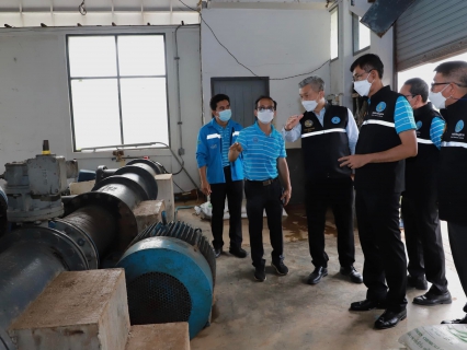 ไฟล์แนบ ผู้ว่าการ กปภ. ลงพื้นที่ตรวจเยี่ยม และประชุมหารือแนวทางการเพิ่มประสิทธิภาพการผลิตน้ำประปา ณ กปภ.สาขาปากพนัง