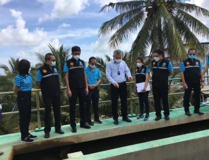 ไฟล์แนบ ผู้ว่าการ กปภ. ลงพื้นที่ตรวจเยี่ยม และประชุมหารือแนวทางการเพิ่มประสิทธิภาพการผลิตน้ำประปา ณ กปภ.สาขาปากพนัง