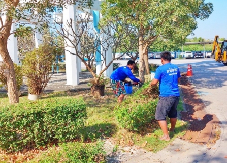 ไฟล์แนบ การประปาส่วนภูมิภาคสาขาปทุมธานี ปฏิบัติการทำความสะอาดปรับภูมิทัศน์ ภายในสำนักงานและบริเวณรอบนอกสำนักงาน