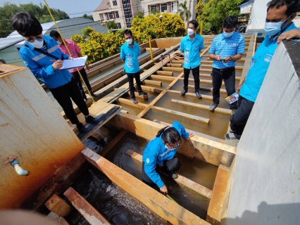 ไฟล์แนบ งานผลิต กปภ.สาขากาญจนดิษฐ์ ร่วมกับงานควบคุมคุณภาพน้ำ 1 กรค.4 ตรวจสอบการใช้สารเคมีในน้ำดิบเพื่อผลิตน้ำประปาให้ได้คุณภาพตามมาตรฐานสากล