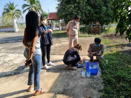 ไฟล์แนบ ตรวจสอบคุณภาพน้ำประปาให้กับหน่วยงานเทศบาลตำบลบ้านกร่าง