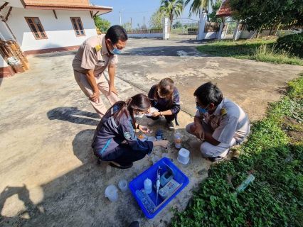 ไฟล์แนบ ตรวจสอบคุณภาพน้ำประปาให้กับหน่วยงานเทศบาลตำบลบ้านกร่าง