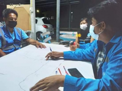 ไฟล์แนบ กปภ.สาขาคลองท่อม ลงพื้นที่ทำ Step Test สำรวจหาท่อแตกรั่ว บริเวณพื้นที่ ตำบลพรุดินนา อำเภอคลองท่อม และตำบลทุ่งไทรทอง ตำบลลำทับ อำเภอลำทับ จังหวัดกระบี่