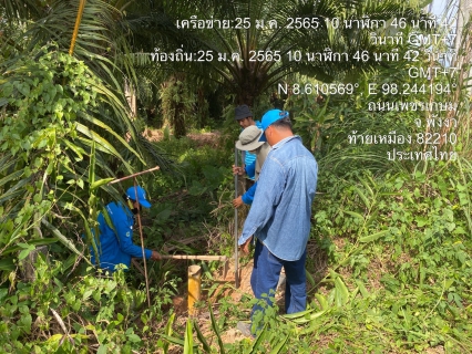 ไฟล์แนบ การประปาส่วนภูมิภาคสาขาตะกั่วป่า ลงพื้นที่ปฏิบัติการหาท่อแตก-รั่ว ด้วยวิธี Step test เพื่อค้นหาน้ำสูญเสีย