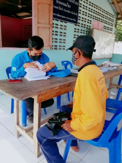 ไฟล์แนบ กปภ.สาขากันตัง  ออกพื้นที่ให้บริการรับชำระเงินค่าติดตั้งประปา สำหรับผู้ใช้น้ำรายใหม่  พื้นที่หมู่ที่3  ตำบลเขาไม้แก้ว อำเภอสิเกา จังหวัดตรัง