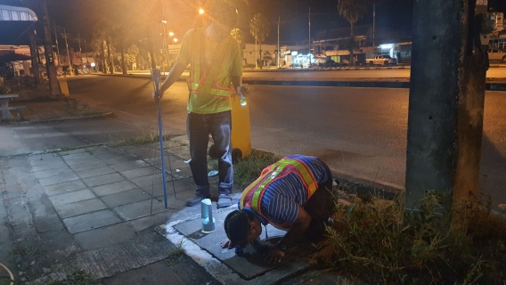 ไฟล์แนบ ลงพื้นที่ทำ Step Test เพื่อหาน้ำสูญเสียในระบบจำหน่าย พื้นที่แม่ข่ายบ้านตาขุน