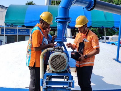 ไฟล์แนบ วันพฤหัสบดีที่ 27 มกราคม 2565 การประปาส่วนภูมิภาคสาขากาญจนดิษฐ์ โดยนายสุรพงศ์ สมหวัง ผู้จัดการ กปภ.สาขากาญจนดิษฐ์ มอบหมายงานผลิต ดำเนินการบำรุงรักษาตามแผน pm มอเตอร์แรงต่ำ แรงสูง และเครื่องกำเหนิดไฟฟ้า ประจำเดือนมกราคม 2565 สถานีผลิตน้ำบ้านวิภาวดี โรงสูบแรงต่ำชั่วคราวคลองกะแดะ โรงกรองน้ำแม่ข่ายกาญจนดิษฐ์ และสถานีจ่ายน้ำสะพานดิน ตามแผนของงานบำรุงรักษา กองระบบผลิตและควบคุมคุณภาพ การประปาส่วนภูมิภาคเขต 4 ประจำปี 2565 และแผนบำรุงรักษา pm ของ กปภ.สาขากาญจนดิษฐ์ ต่อไป