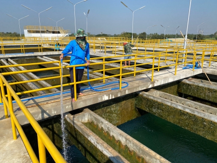 ไฟล์แนบ กปภ.สาขาท่ามะกา ล้างถังตกตะกอน ประจำเดือนมกราคม 2565 ณ สถานีผลิตน้ำท่าม่วง
