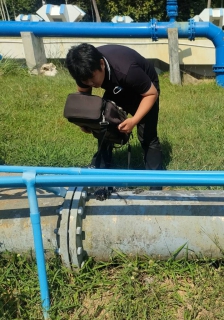 ไฟล์แนบ กปภ.เขต ๑ ติดตั้งเครื่องวัดอัตราการไหลน้ำดิบ กปภ.สาขาขลุง