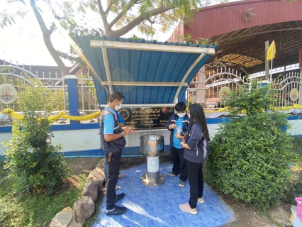 ไฟล์แนบ กปภ.สาขาปราจีนบุรี และสาธารณสุขจังหวัดปราจีนบุรี ตรวจคุณภาพน้ำประปา เพื่อต่ออายุการรับรองมาตรฐาน Water is Life ประจำปี 2565