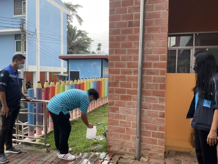ไฟล์แนบ กปภ.สาขาจันทบุรี ร่วมกับ งานควบคุมคุณภาพน้ำ 2 ลงพื้นที่ ศูนย์การศึกษาพิเศษประจำจังหวัดจันทบุรี ตรวจสอบคุณภาพน้ำ เพื่อความปลอดภัยแก่นักเรียน ครู และบุคลากร ในการใช้น้ำอุปโภคและบริโภค