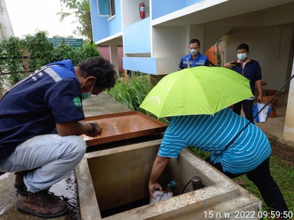 ไฟล์แนบ กปภ.สาขาจันทบุรี ร่วมกับ งานควบคุมคุณภาพน้ำ 2 ลงพื้นที่ ศูนย์การศึกษาพิเศษประจำจังหวัดจันทบุรี ตรวจสอบคุณภาพน้ำ เพื่อความปลอดภัยแก่นักเรียน ครู และบุคลากร ในการใช้น้ำอุปโภคและบริโภค