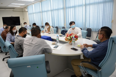 ไฟล์แนบ กปภ.สาขารังสิต(พ) ร่วมหารือมหาวิทยาลัยเกษตรศาสตร์ ภายใต้โครงการจัดทำแผนแม่บทการบริหารจัดการลดน้ำสูญเสียของการประปาส่วนภูมิภาค (ปี 2566 - 2570)