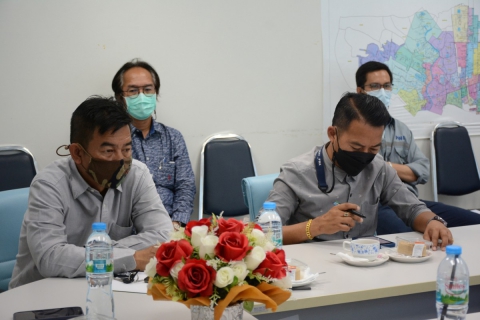 ไฟล์แนบ กปภ.สาขารังสิต(พ) ร่วมหารือมหาวิทยาลัยเกษตรศาสตร์ ภายใต้โครงการจัดทำแผนแม่บทการบริหารจัดการลดน้ำสูญเสียของการประปาส่วนภูมิภาค (ปี 2566 - 2570)