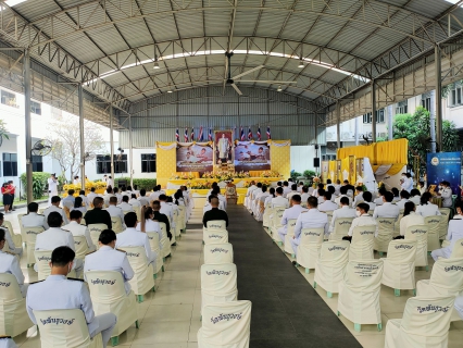 ไฟล์แนบ กปภ.สาขาสมุทรสาคร ร่วมพิธีถวายเครื่องราชสักการะน้อมรำลึกในพระมหากรุณาธิคุณในหลวง ร.9 เนื่องในวัน วันมาตรฐานฝีมือแรงงานแห่งชาติ ประจำปี 2565