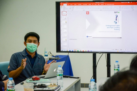 ไฟล์แนบ กปภ.สาขารังสิต(พ) และกองระบบจำหน่าย กปภ.ข.2  ร่วมฟังการบรรยายจากคณาจารย์มหาวิทยาลัยมหิดล เรื่องนวัตกรรมการหาจุดรั่ว ผุกร่อนของท่อเหล็กโดยใช้คลื่นไฟฟ้า