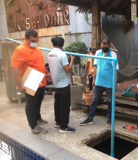 ไฟล์แนบ การประปาส่วนภูมิภาคสาขาภูเก็ต ร่วมกับ การประปาส่วนภูมิภาคเขต 4 ลงพื้นตรวจสอบมาตรวัดน้ำ บริษัท นิคกี้ส์ แฮนด์เดิลบาร์ จำกัด ต.ป่าตอง อ.กะทู้ จ.ภูเก็ต 