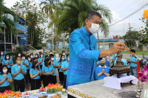 ไฟล์แนบ กปภ.สาขาหาดใหญ่ (พ) จัดพิธีสักการะพระแม่ธรณีวิสุทธิสรรพสักขีบารมีธำรงชล ในวันคล้ายวันสถาปนา กปภ. ครบรอบ ๔๓ ปี 