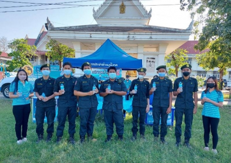 ไฟล์แนบ กปภ.สาขาศรีสะเกษมอบน้ำดื่มบริการแก่ผู้เข้าร่วมพิธีอัญเชิญไฟพระฤกษ์การแข่งขันกีฬาแห่งชาติ ครั้งที่ 47
