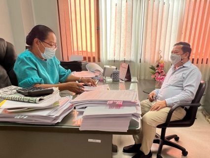 ไฟล์แนบ กปภ.สาขาสมุทรสงคราม เข้าพบ ผู้อำนวยการสำนักพุทธศาสนาจังหวัดสมุทรสงคราม เพื่อสร้างความสัมพันธ์ที่ดีระหว่างหน่วยงาน และมอบของที่ระลึก