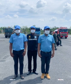 ไฟล์แนบ การประปาส่วนภูมิภาคสาขาทุ่งสง ร่วมพิธีเปิดโครงการ"ราษฎร์ รัฐ ร่วมใจ ช่วยภัยแล้ง" ประจำปี 2565