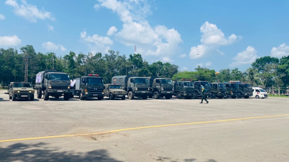 ไฟล์แนบ การประปาส่วนภูมิภาคสาขาชุมพรร่วมพิธี เปิดโครงการ "ราษฎร์ รัฐ ร่วมใจ ช่วยภัยแล้ง" ประจำปี 2565 ณ บริเวณลานพื้นแข็ง หน้าศาลา เขตอุดมศักดิ์ ค่ายเขตอุดมศักดิ์ ตำบลวังใหม่ อำเภอเมือง จังหวัดชุมพร