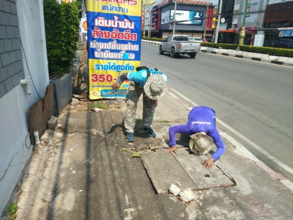 ไฟล์แนบ กปภ.สาขากาญจนบุรี ดำเนินการค้นหาท่อแตกรั่ว