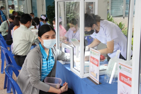 ไฟล์แนบ กปภ.ข.๗ ร่วมกิจกรรม ตรวจสุขภาพประจำปี ๒๕๖๕