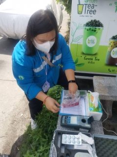 ไฟล์แนบ กปภ.สาขาภูเก็ต ร่วมกับงานควบคุมคุณภาพน้ำ 2 การประปาส่วนภูมิภาคเขต 4 เข้าเก็บตัวอย่างน้ำและทดสอบคุณภาพน้ำบริเวณพื้นที่ ต.กะรน ต.กะตะ ต.ฉลอง ต.ราไวย์ อ.เมืองภูเก็ต จ.ภูเก็ต  