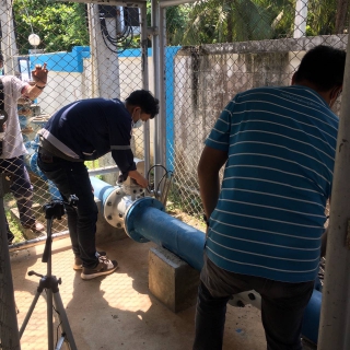 ไฟล์แนบ กปภ.สาขาสมุทรสงคราม ร่วมกับ กปภ.ข.3 ตรวจสอบมาตรวัดน้ำและบำรุงรักษามาตรวัดน้ำ ประจำปี 2565