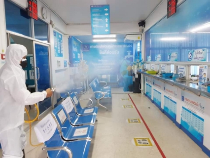 ไฟล์แนบ กปภ.สาขาระนอง เน้นย้ำมาตรการ ประสานความร่วมมือฉีดพ่นฆ่าเชื้อโควิด 19